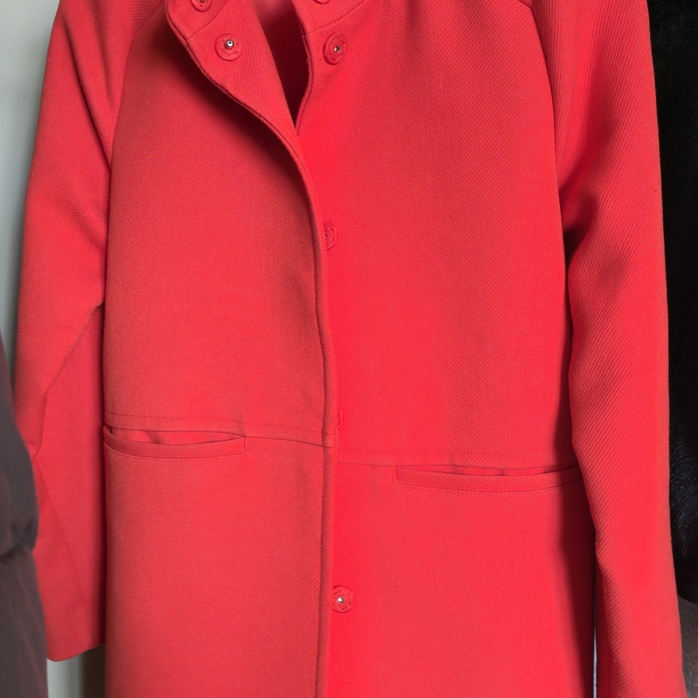 Women's Orange Coat